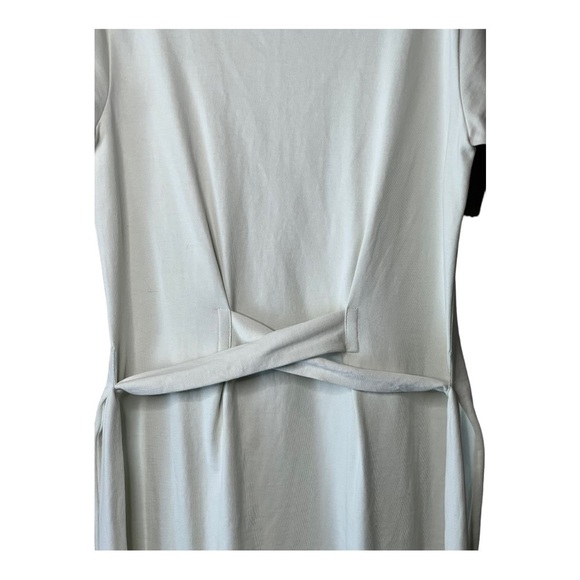Vince Peruvian Cotton Front Tie Waist T-Shirt Dress Style # V819083502 Small - Picture 5 of 15